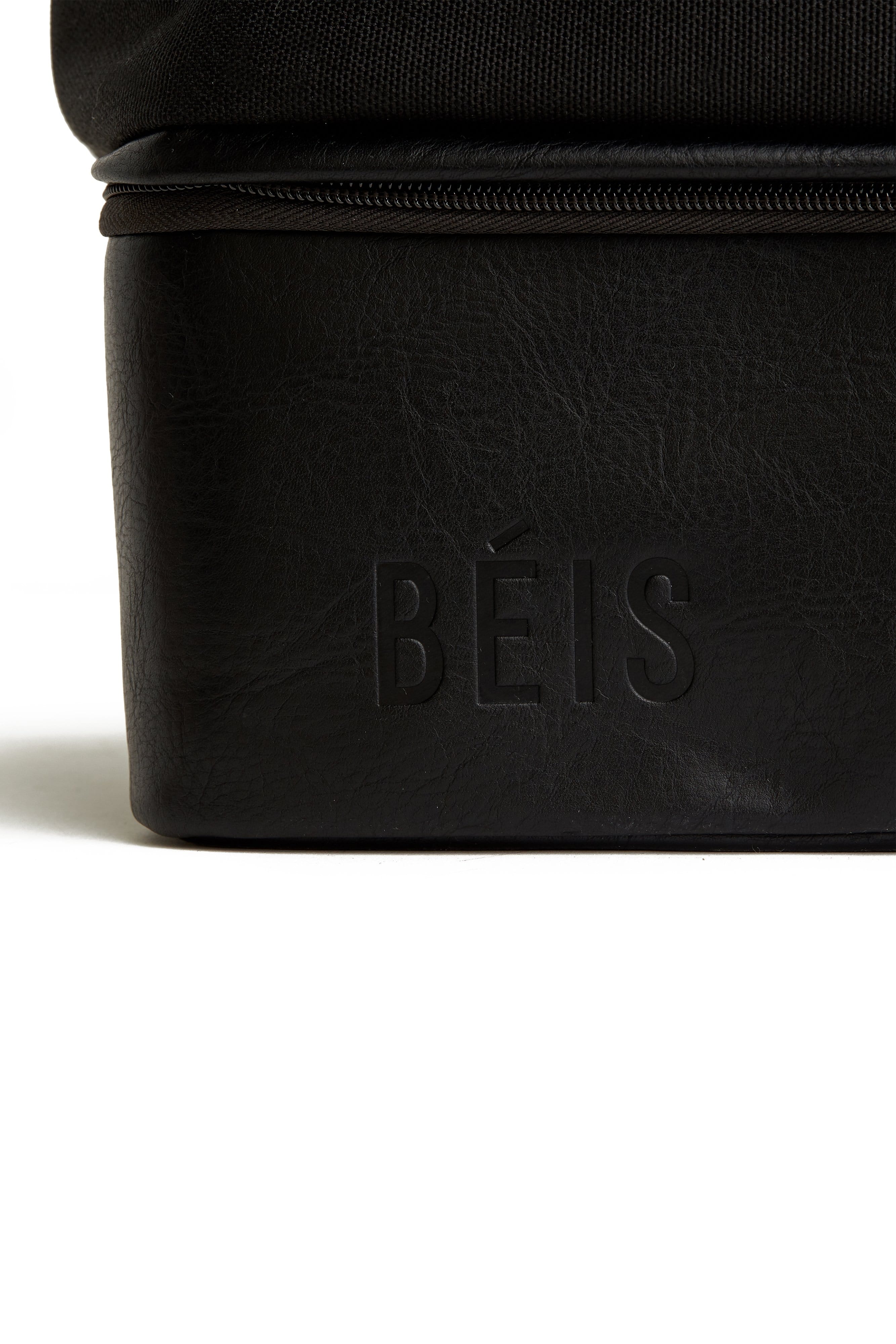 Convertible Mini Weekender Black Front Bottom Logo