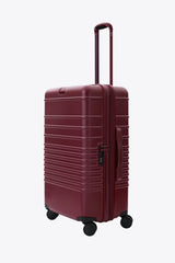 The Medium Check-In Roller in Burgundy