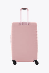 The Large Check-In Luggage Cover in Atlas Pink