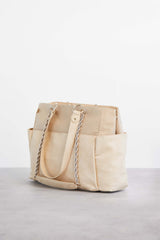 Diaper Bag Beige Front