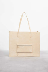 Resale The Large Work Tote in Beige
