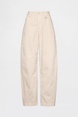 Relaxed Barrel Jeans in Light Tundra