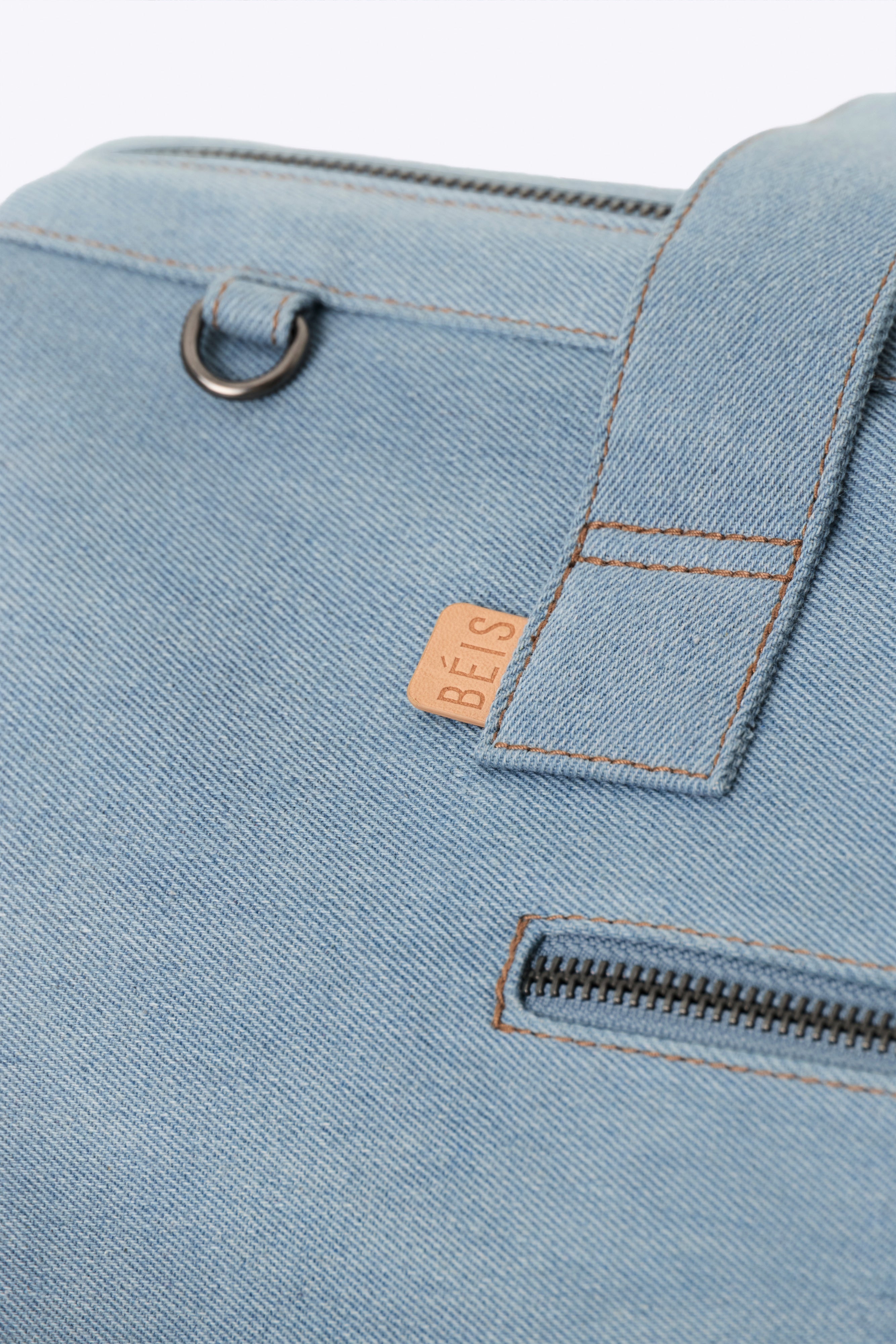 The Weekender in Denim Blue