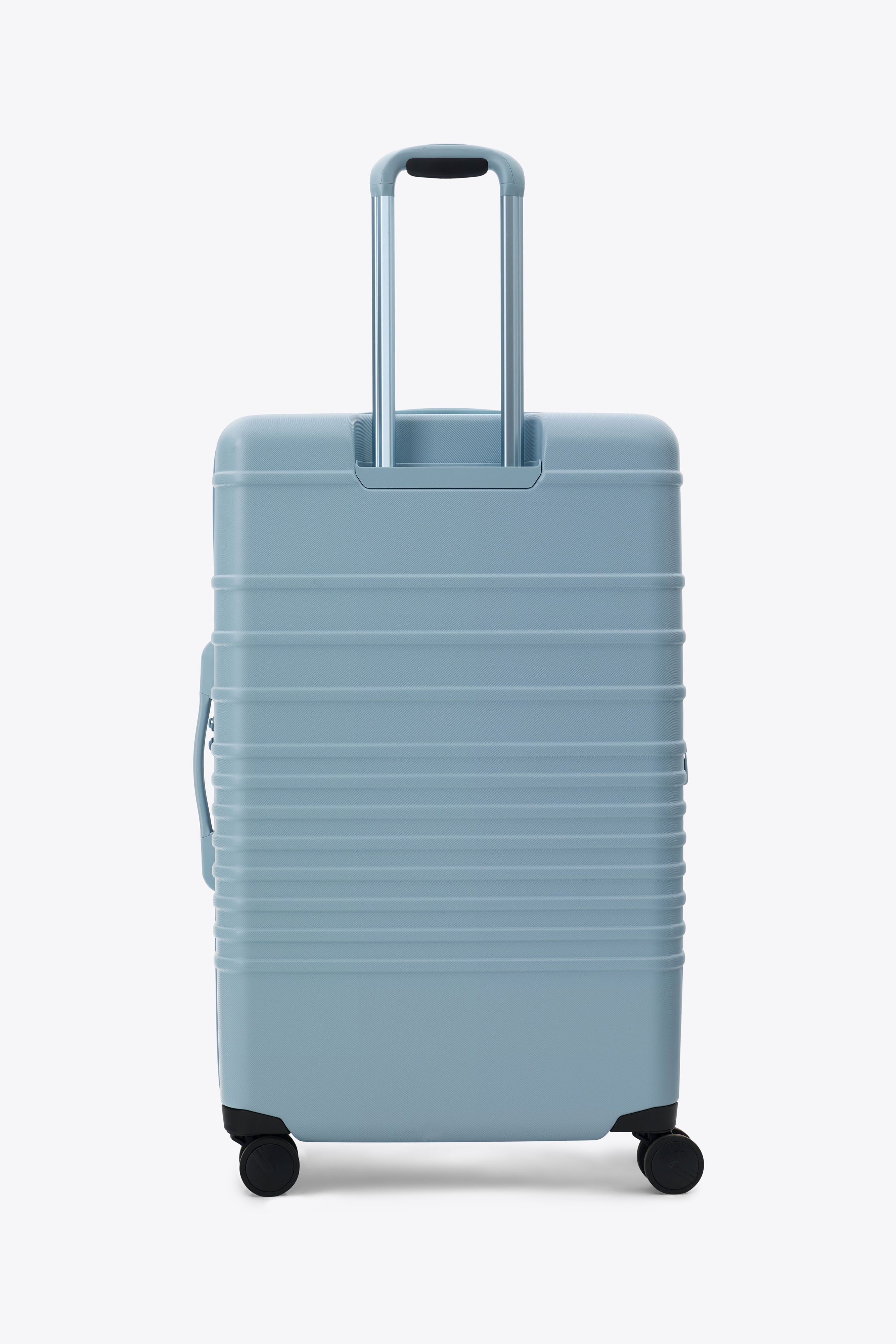 The Large Check-In Roller in Denim Blue