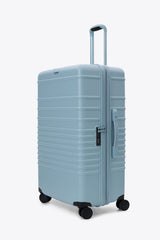 The Large Check-In Roller in Denim Blue