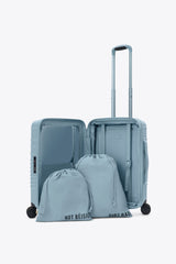 The Carry-On Roller in Denim Blue