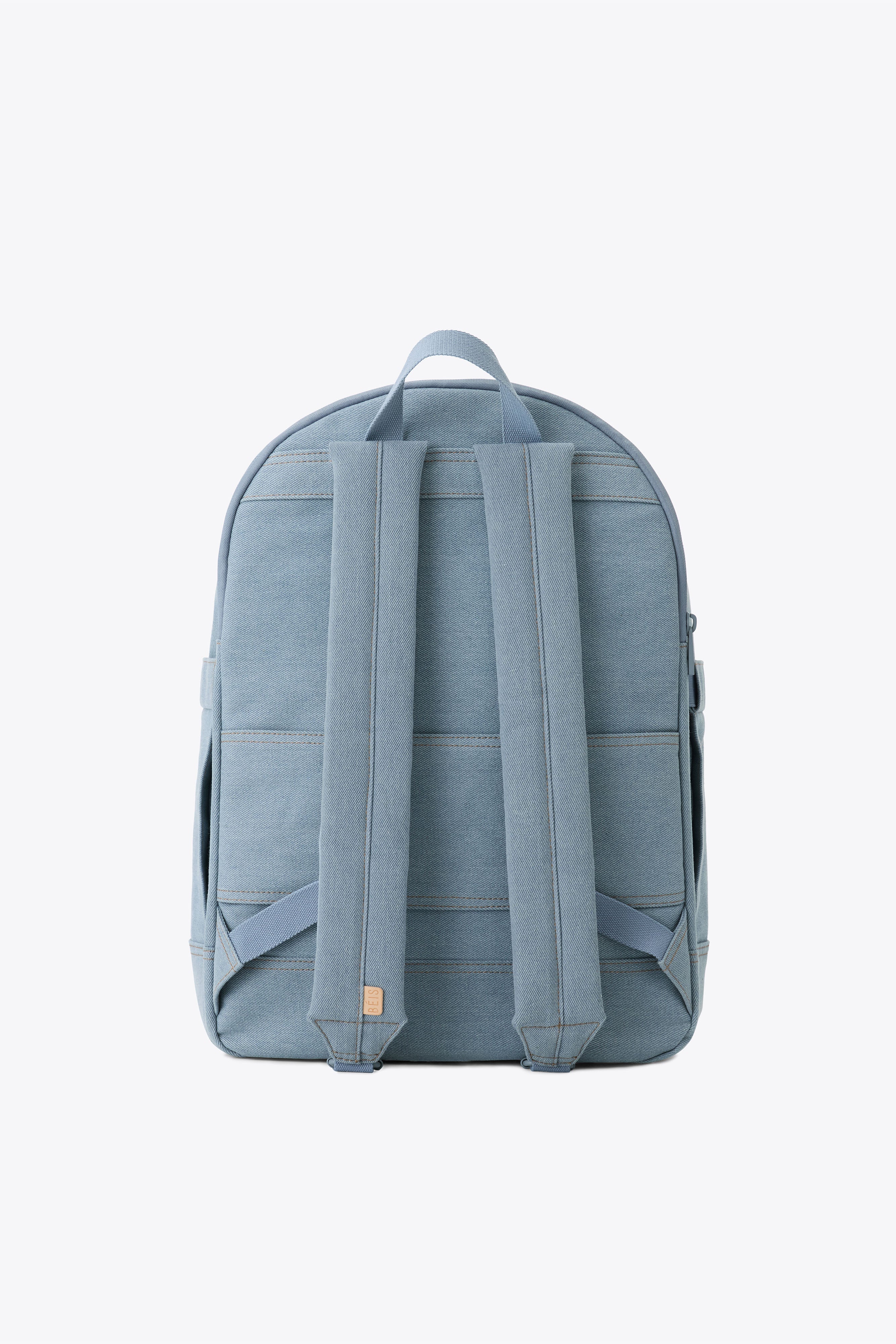 The Travel Backpack in Denim Blue